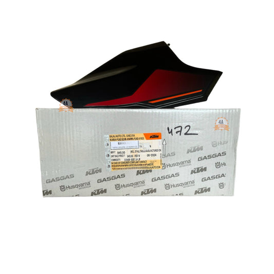 Tapa Lateral Izquierda Naranja Ktm Duke 390 G3 Original