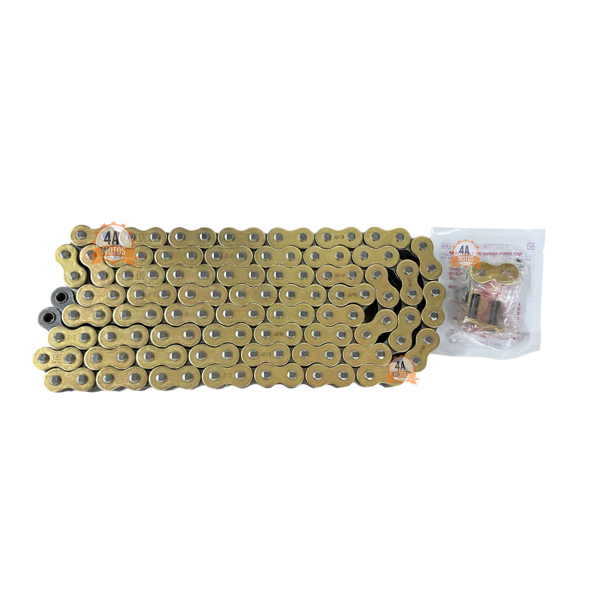 Cadena Did 525 Vx3 120 Zb Dorada Reforzada Xring Japon Dorad