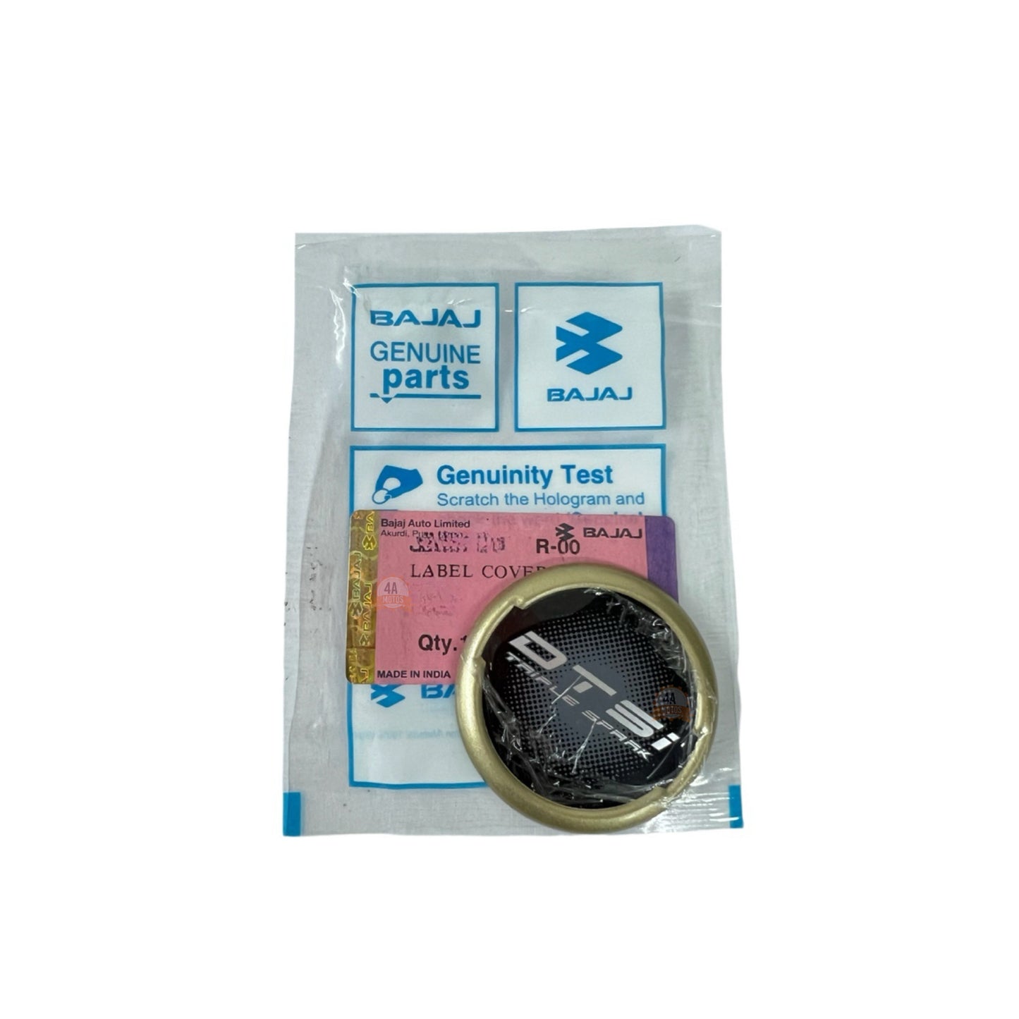 Calcomania Cubierta Volante Dominar 250 / 400 V1 / Ug Bajaj