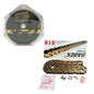 Kit Arrastre Kaw. Versys 300 Afam Cadena Did Dorada 520* 120