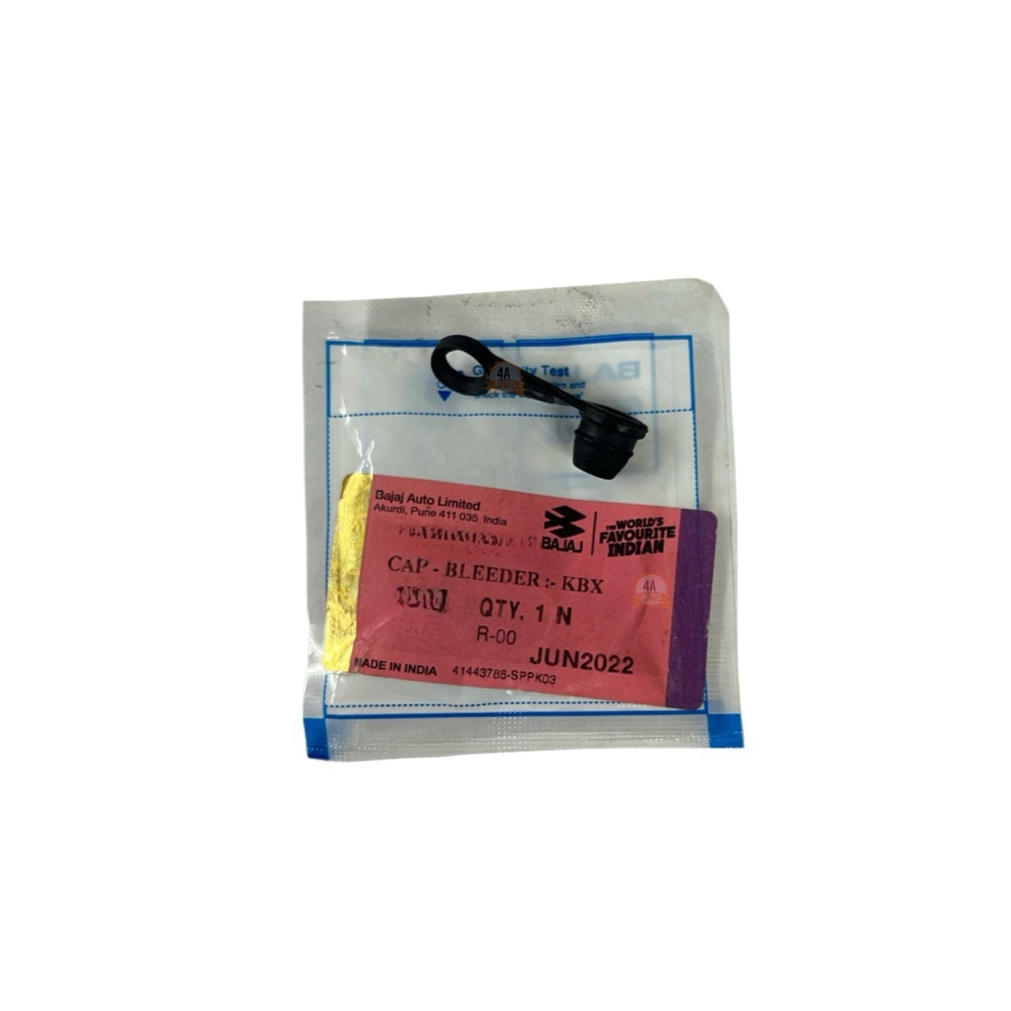 Caucho Tornillo Purga Trasero Duke 200 / Ng 200 Bajaj