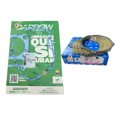 Kit Discos Clutch Con Empaque Pulsar Ns 200