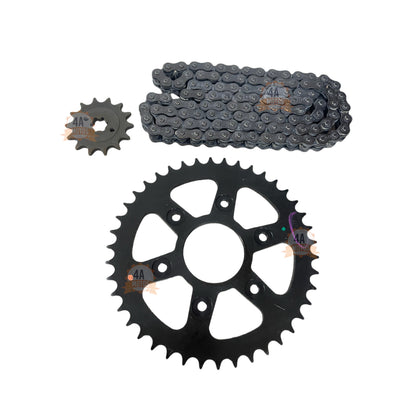 Kit Arrastre Ktm Duke 200, Plato Original, Cadena Orring.