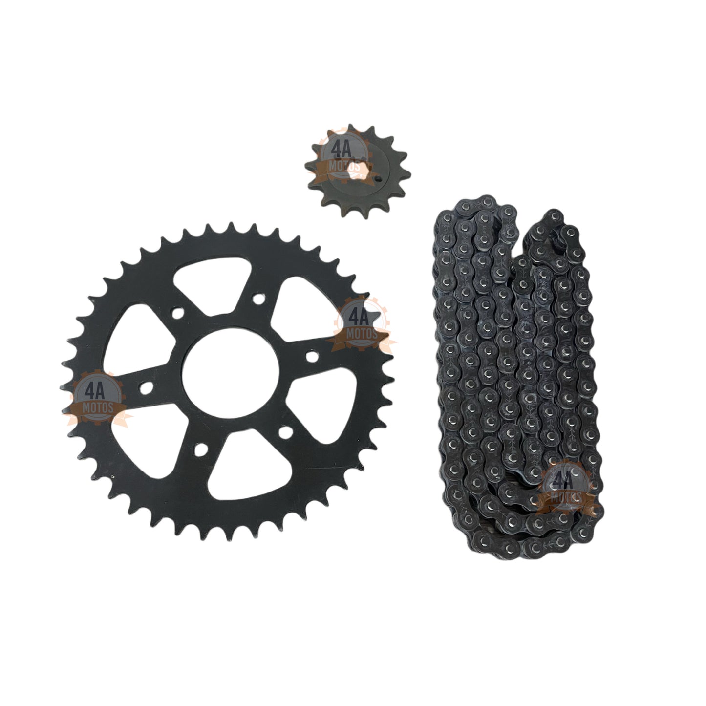 Kit Arrastre Ktm Duke 200, Plato Original, Cadena Orring.