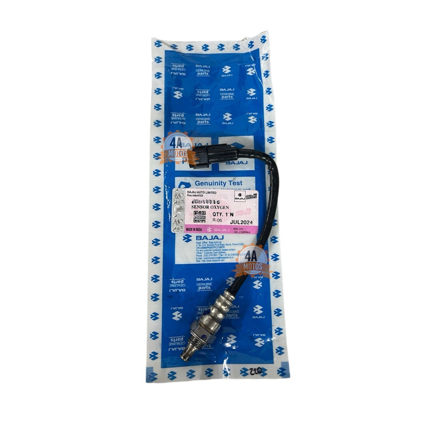 Sensor Oxígeno Pulsar N 160 Original Bajaj
