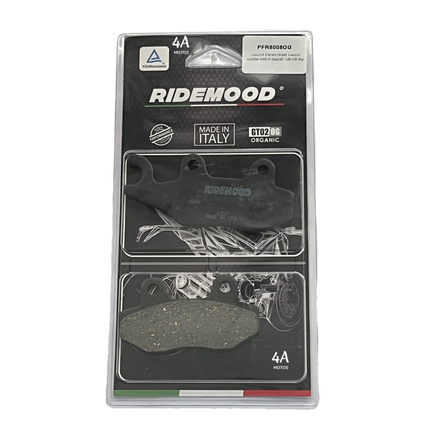 Juego Pastillas Org Kawasaki Ninja 250/300/400/z250 Ridemood
