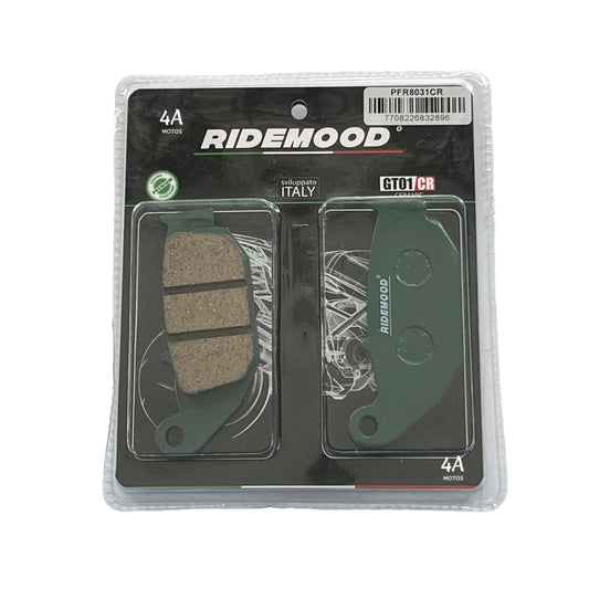 Pastillas Tras. Honda Invicta Cb 150 Cerámicas Ridemood