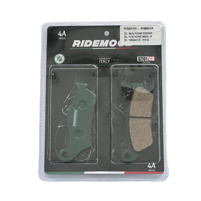 Pastillas Del. Yamaha Fz16 / Yzf - R15 V3 Cerámicas Ridemood