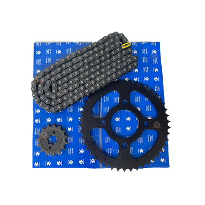 Kit De Arrastre Original Pulsar Ns 160 Fi Freno Disco Tras