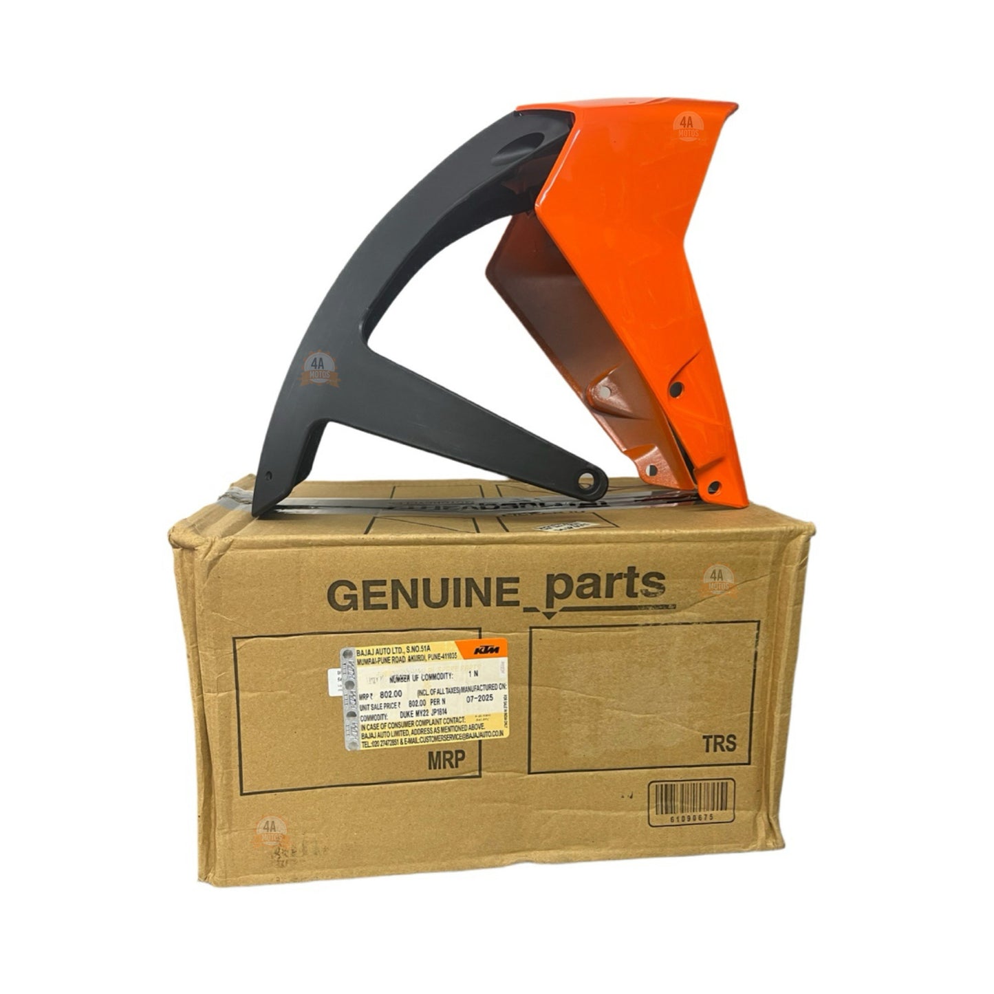 Guardabarro Delantero Completo Ktm Duke 200 Ng