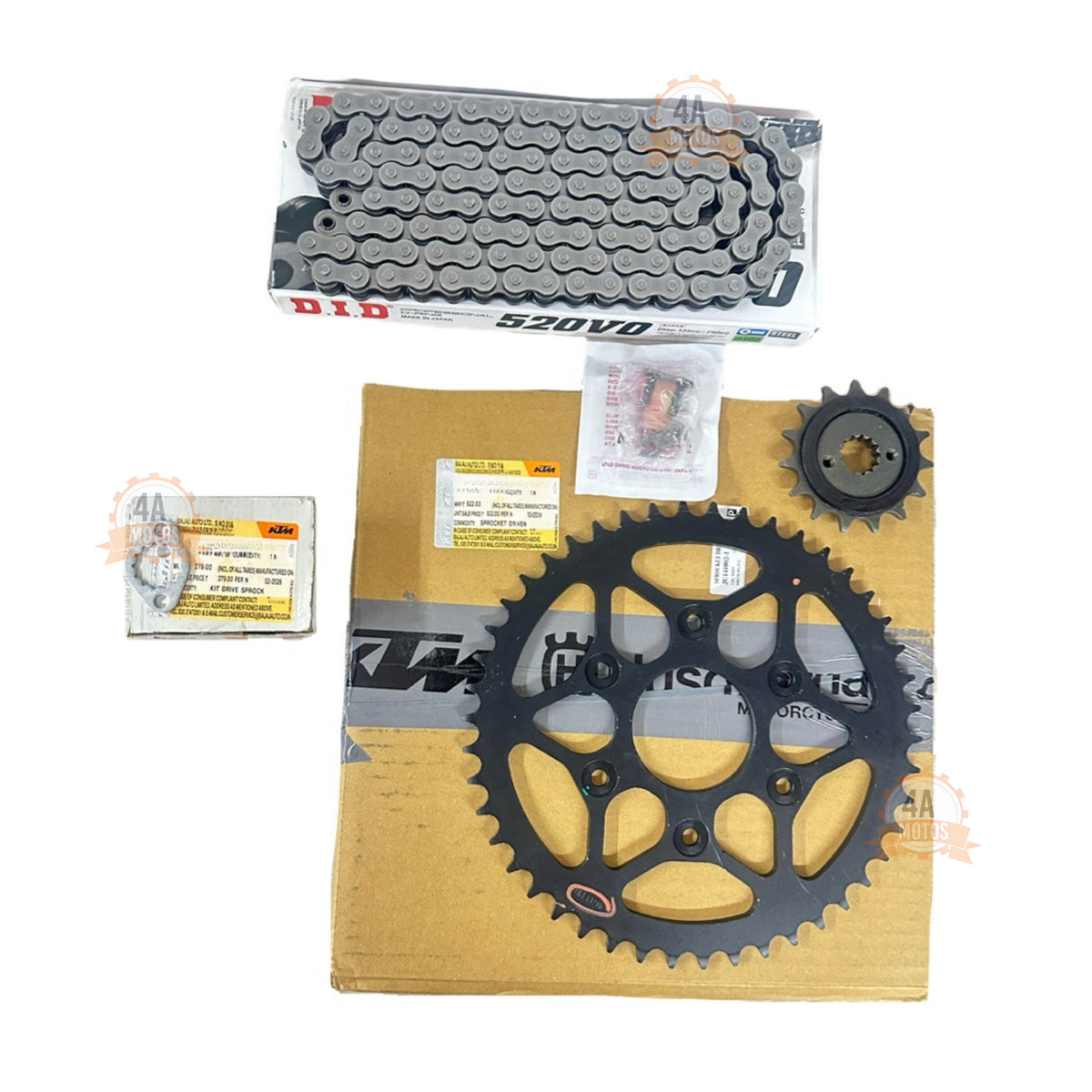 Kit De Arrastre Ns 400z Did Natural Reforzado Oring