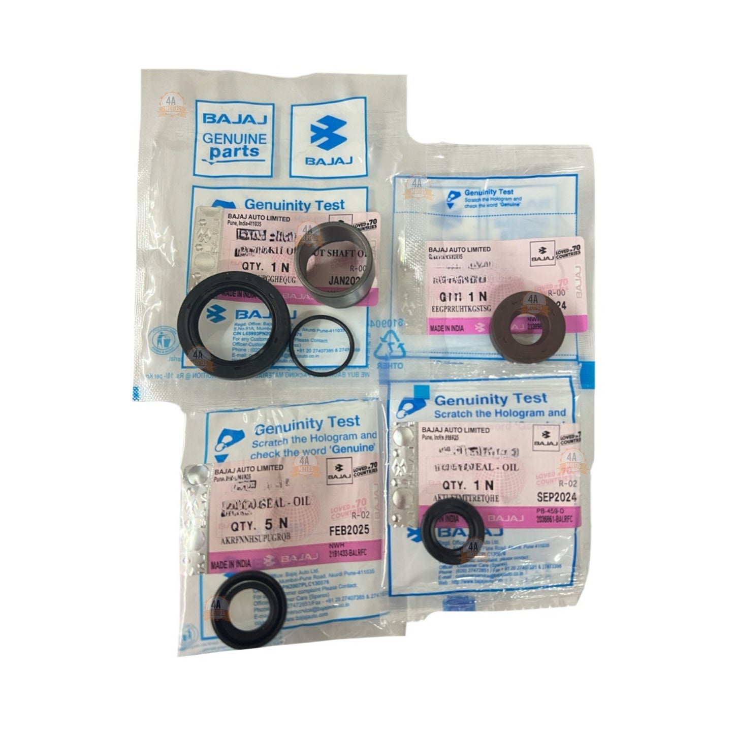 Kit Retenes Completo Dominar 250 / 400 V1 / Ug Bajaj
