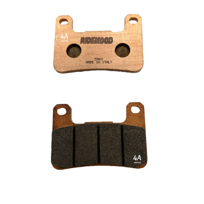Pastillas Del. Suzuki Gsxr600 / 750  Sinterizadas Ridemood