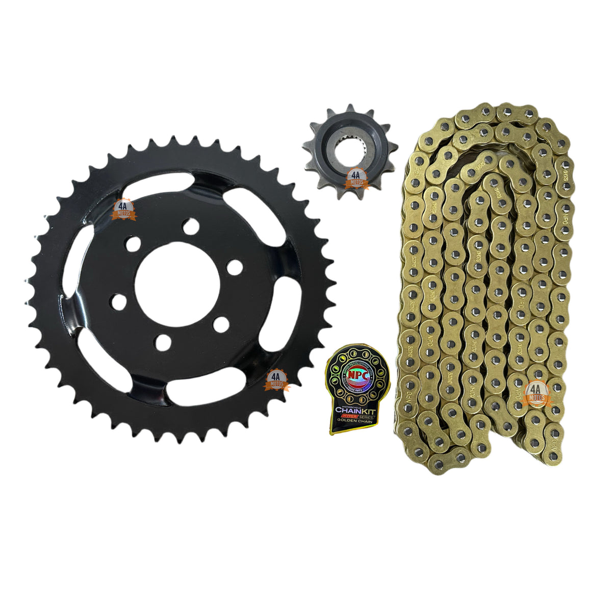 Kit De Arrastre Npc Benelli Tnt 250 Dorado Reforzado Oring