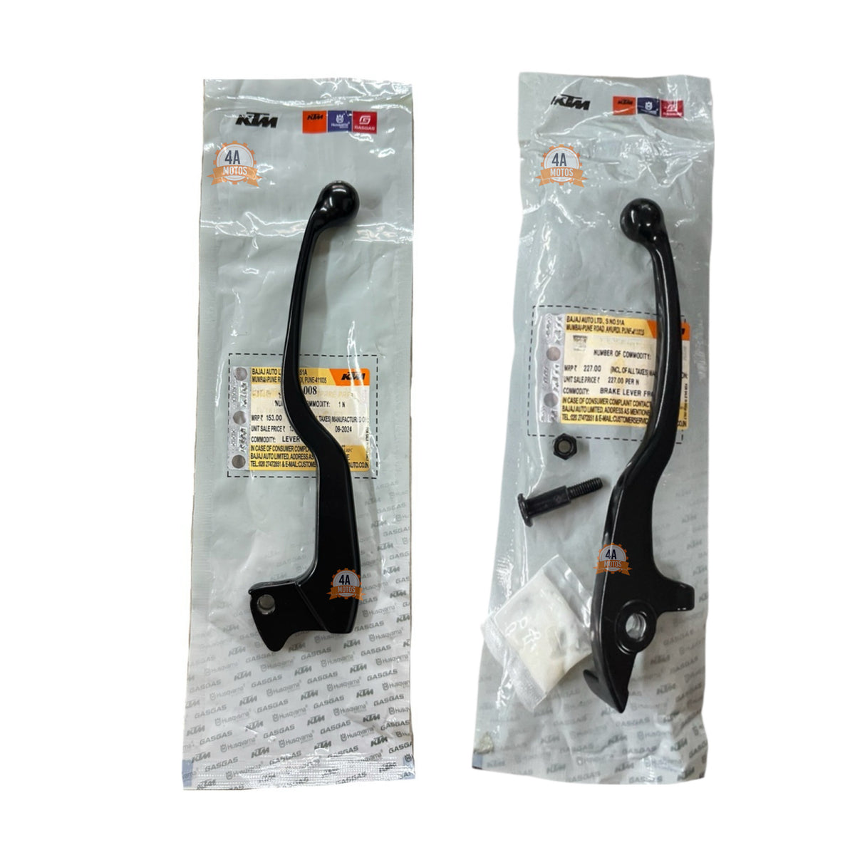 Juego Maniguetas Freno Y Clutch Ktm Duke 200 / 390 Clasica