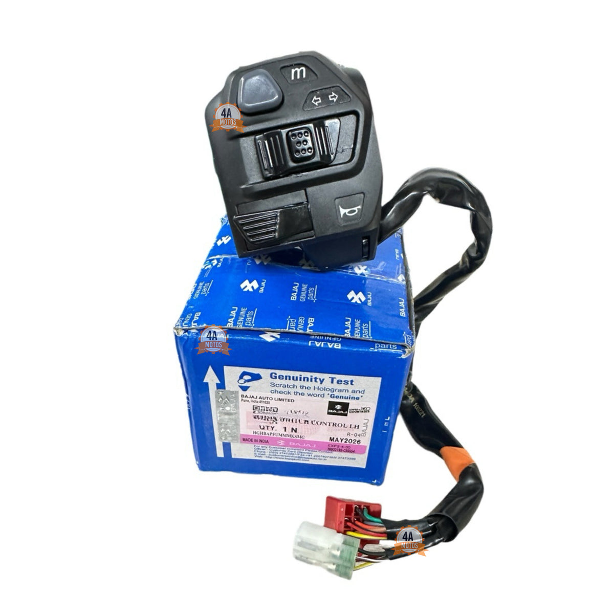 Comando Izquierdo Ns 160 Fi Original Bajaj