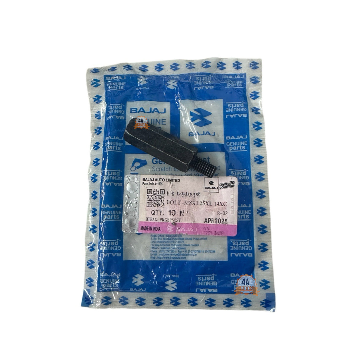 Tuerca Soporte Interno Sliders Dominar 250 / 400 Ug/ Touring