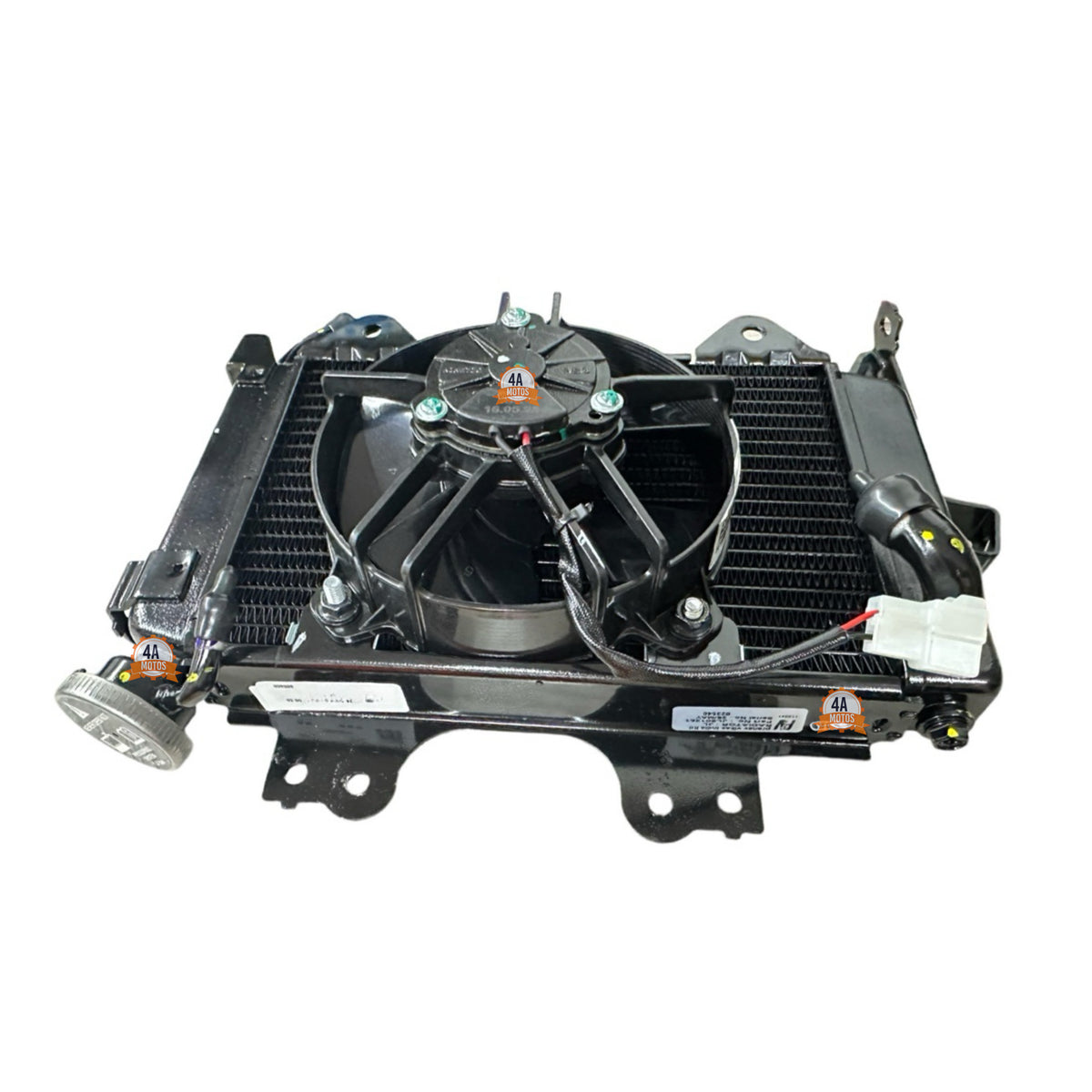Radiador Con Ventilador Pulsar Ns200 Bajaj Original