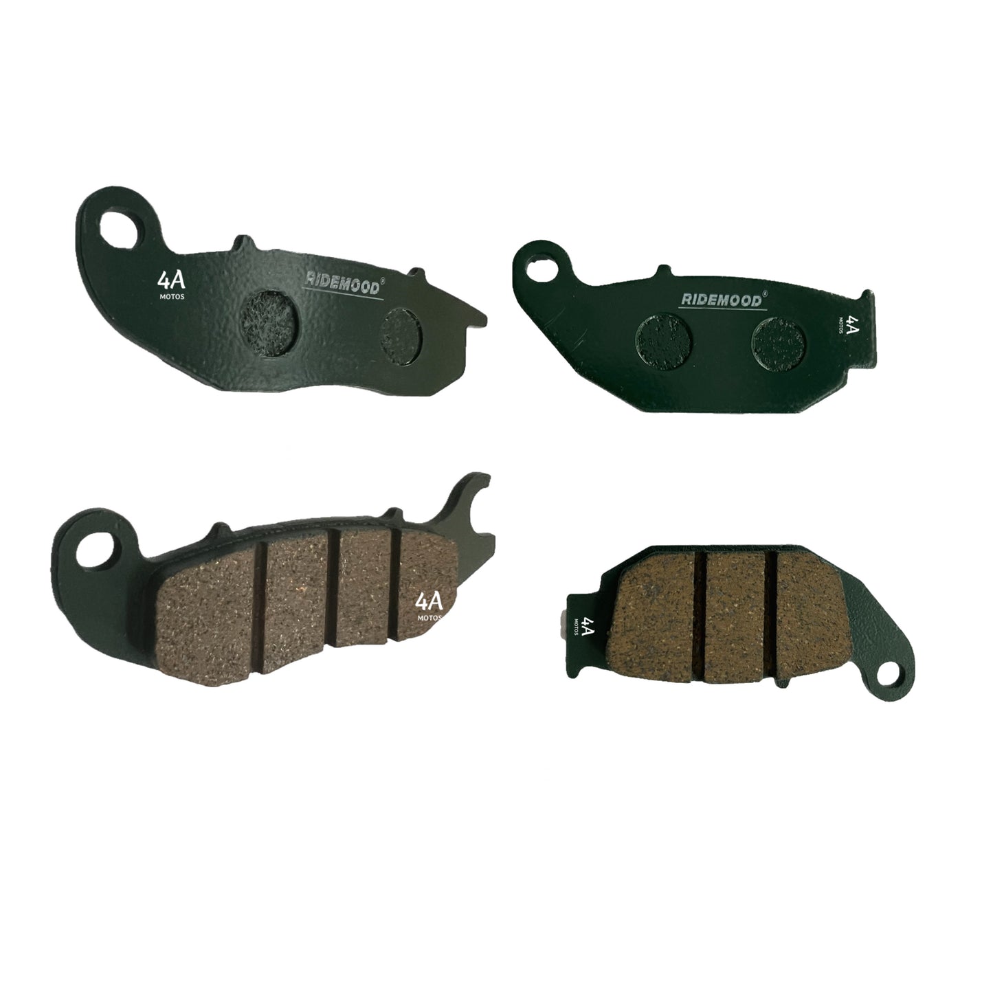 Juego Pastillas Del. Tras. Honda Invicta Cb 150 Cerámicas
