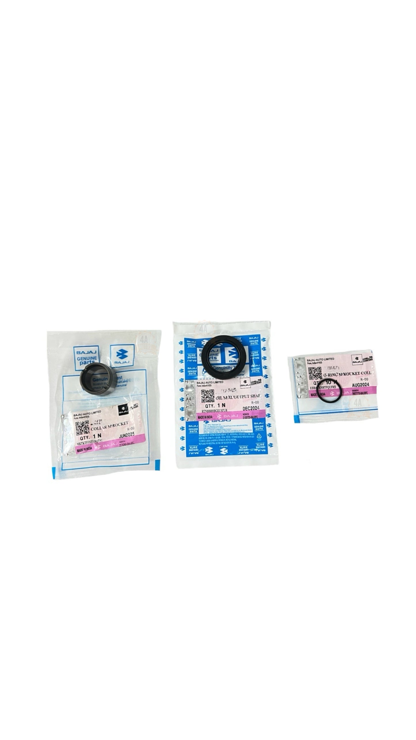 Kit Reten Salida Retenedor Oring Y Buje Duke 200 Ag / Ng