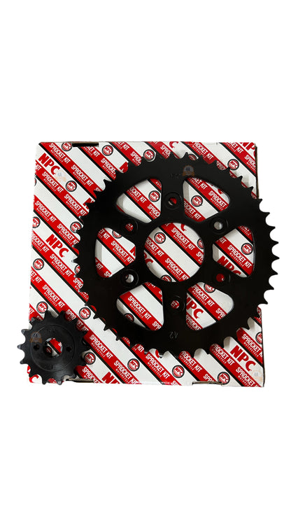 Kit Plato Piñon Arrastre Ktm Duke 200 Ag / Ng / Rc 6 Huecos