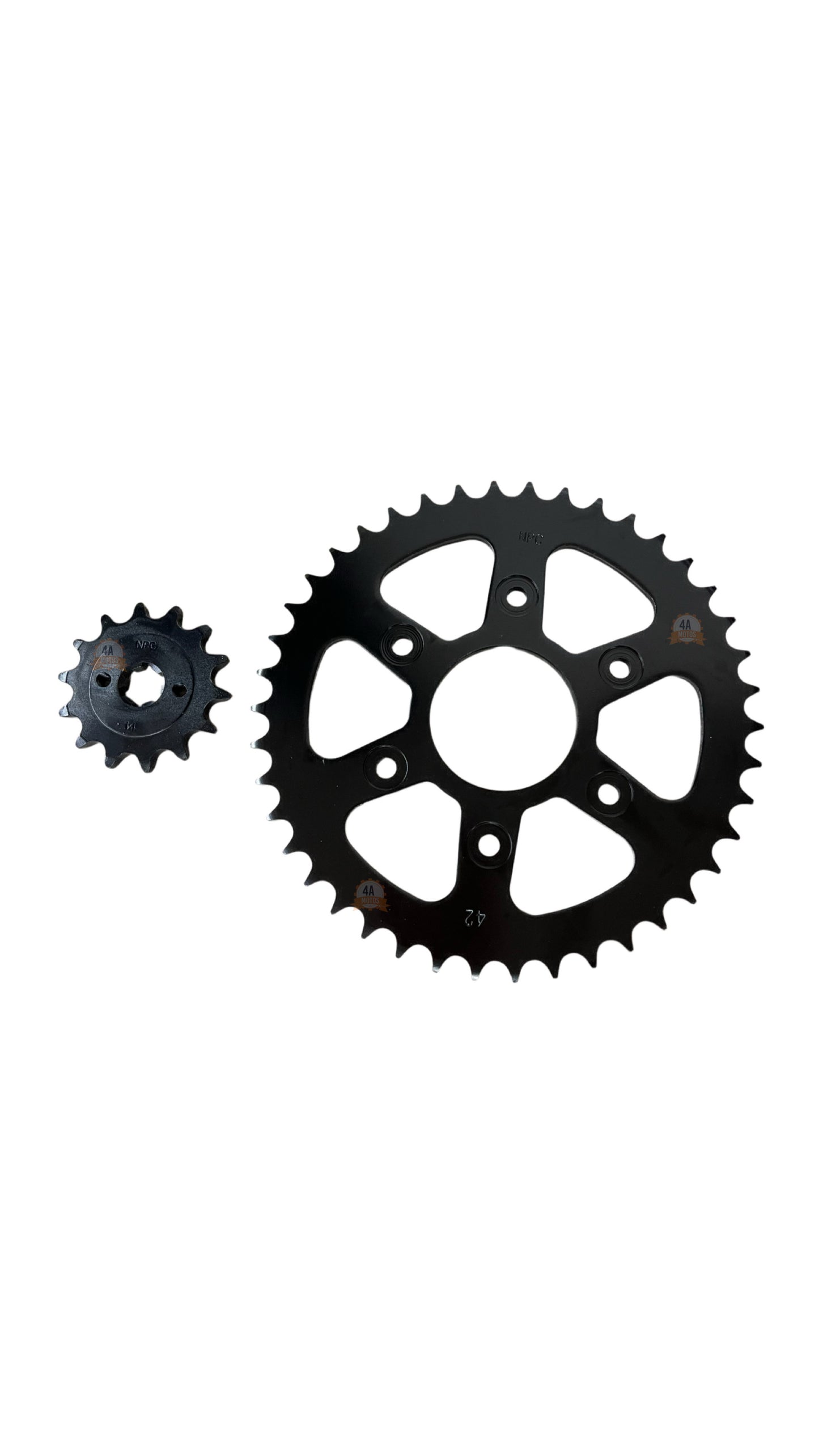 Kit Plato Piñon Arrastre Ktm Duke 200 Ag / Ng / Rc 6 Huecos