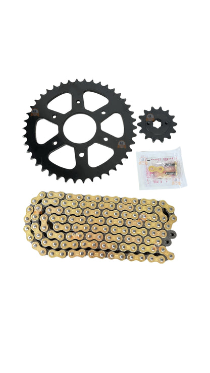 Kit Arrastre Npc Ktm Duke 200 Ag/ Ng/ Rc Cadena Did Dorada