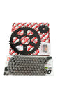 Kit Arrastre Npc Ktm Duke 200 Ag/ Ng/ Rc Cadena Did Negra