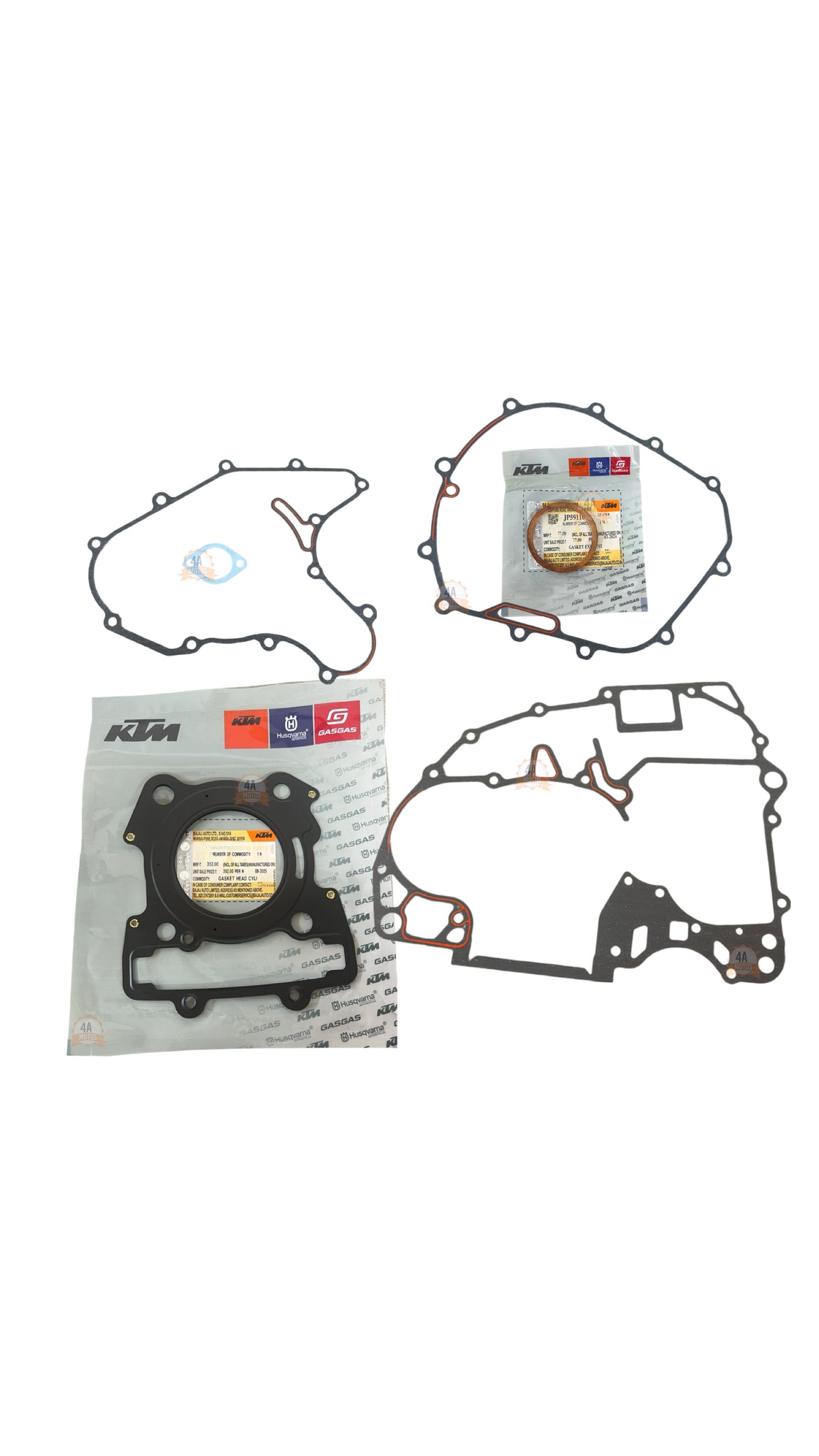 Kit Empaques Ktm Duke 200 Ag / Ng/ Rc Original Ktm