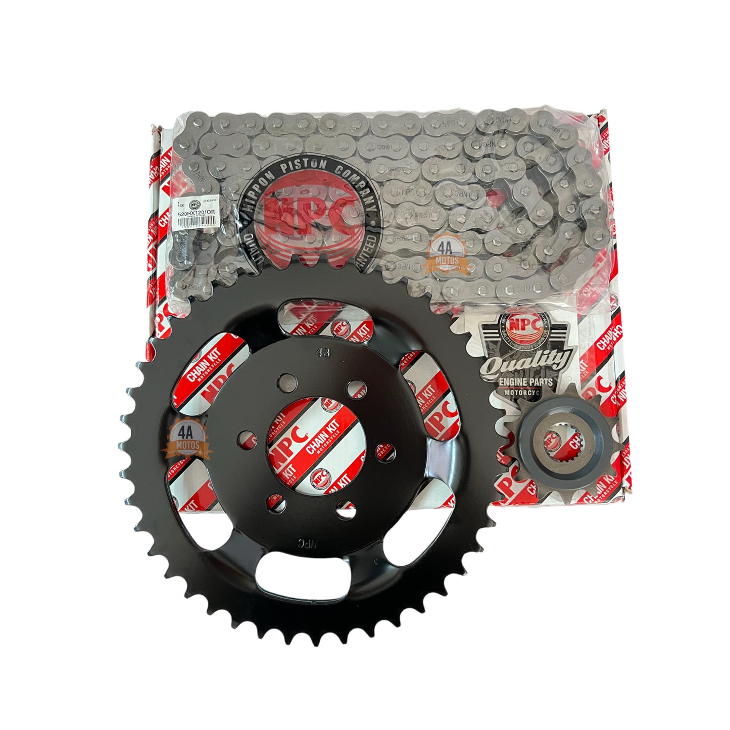 Kit Arrastre Benelli Tnt 250 Orring Reforzado Npc