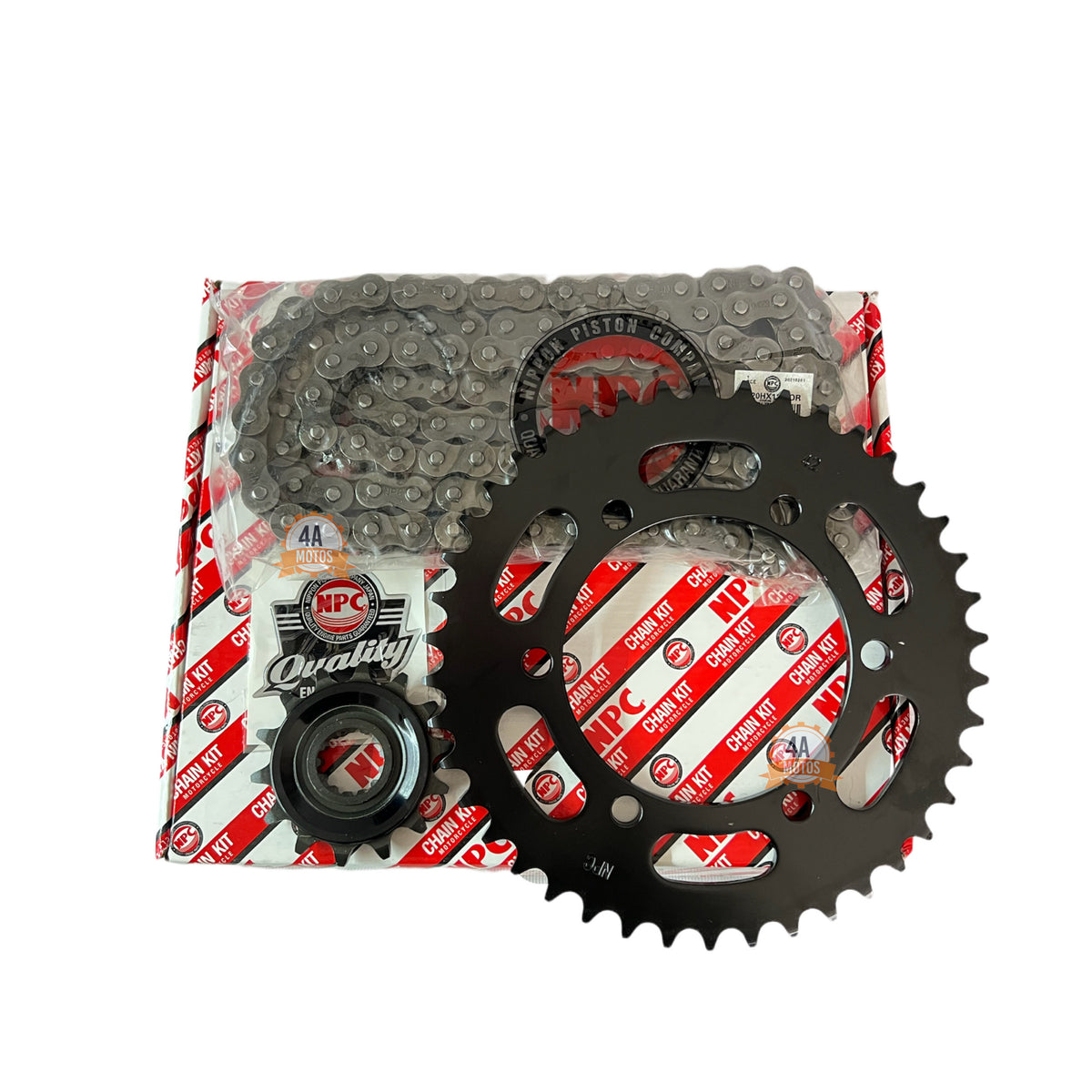 Kit Arrastre Kawasaki Z250 Sl Oring Reforzado Npc
