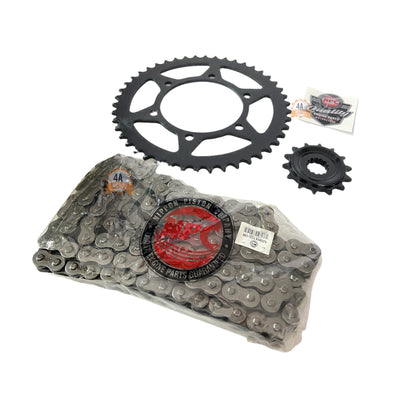 Kit Arrastre  Kawasaki  Z 250 Versys 300 Oring Reforzado Npc