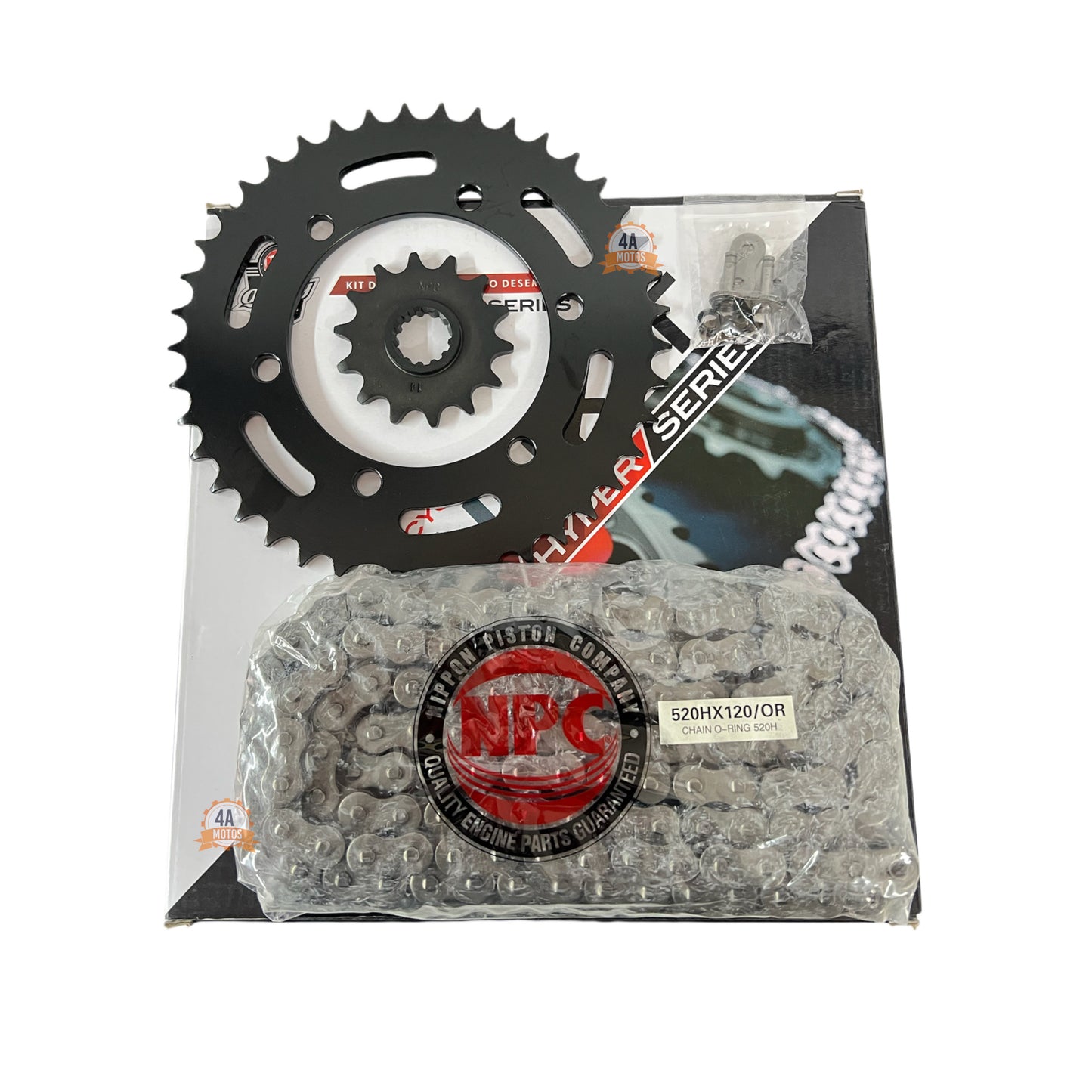 Kit Arrastre  Kawasaki Z 400 Abs Oring Npc