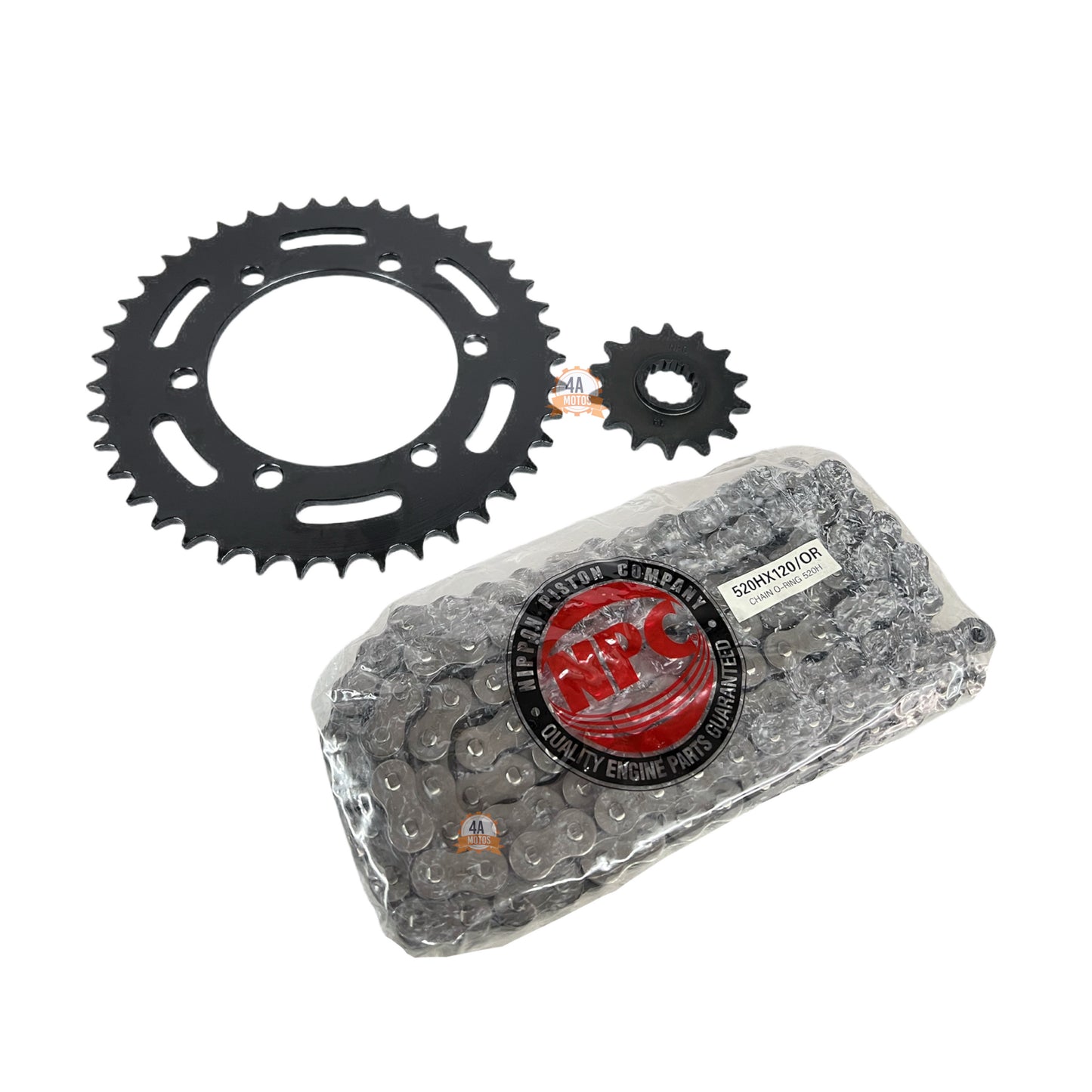 Kit Arrastre  Kawasaki Z 400 Abs Oring Npc