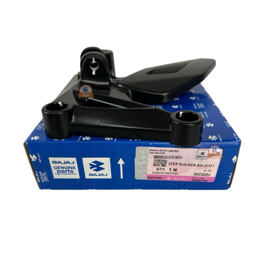 Soporte Posapie Delantero Derecho Negro Ns200 / 160/fi Bajaj