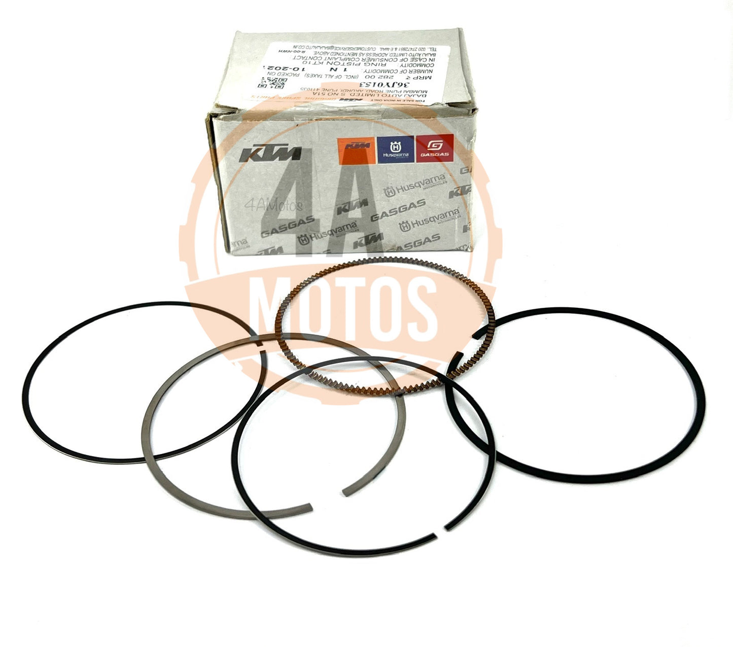 Juego Anillos Ktm Duke 250 Original