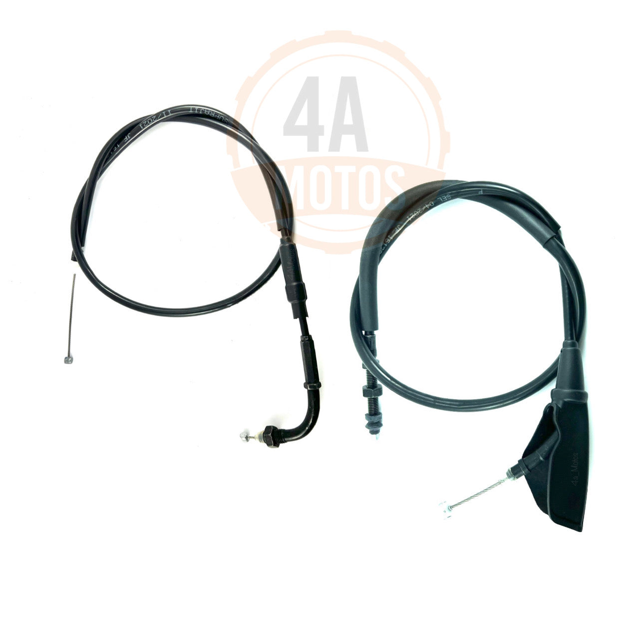 Guayas De Clutch Y Acelerador Dominar 400 Original
