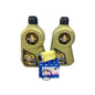 Combo Aceite Dorado Bajaj 20w50 1.2L x 2 + Filtro Y Oring