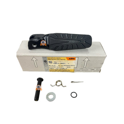 Posapie Delantero Izquierdo+ Pines Ktm Duke 200-250-390Ag-ng