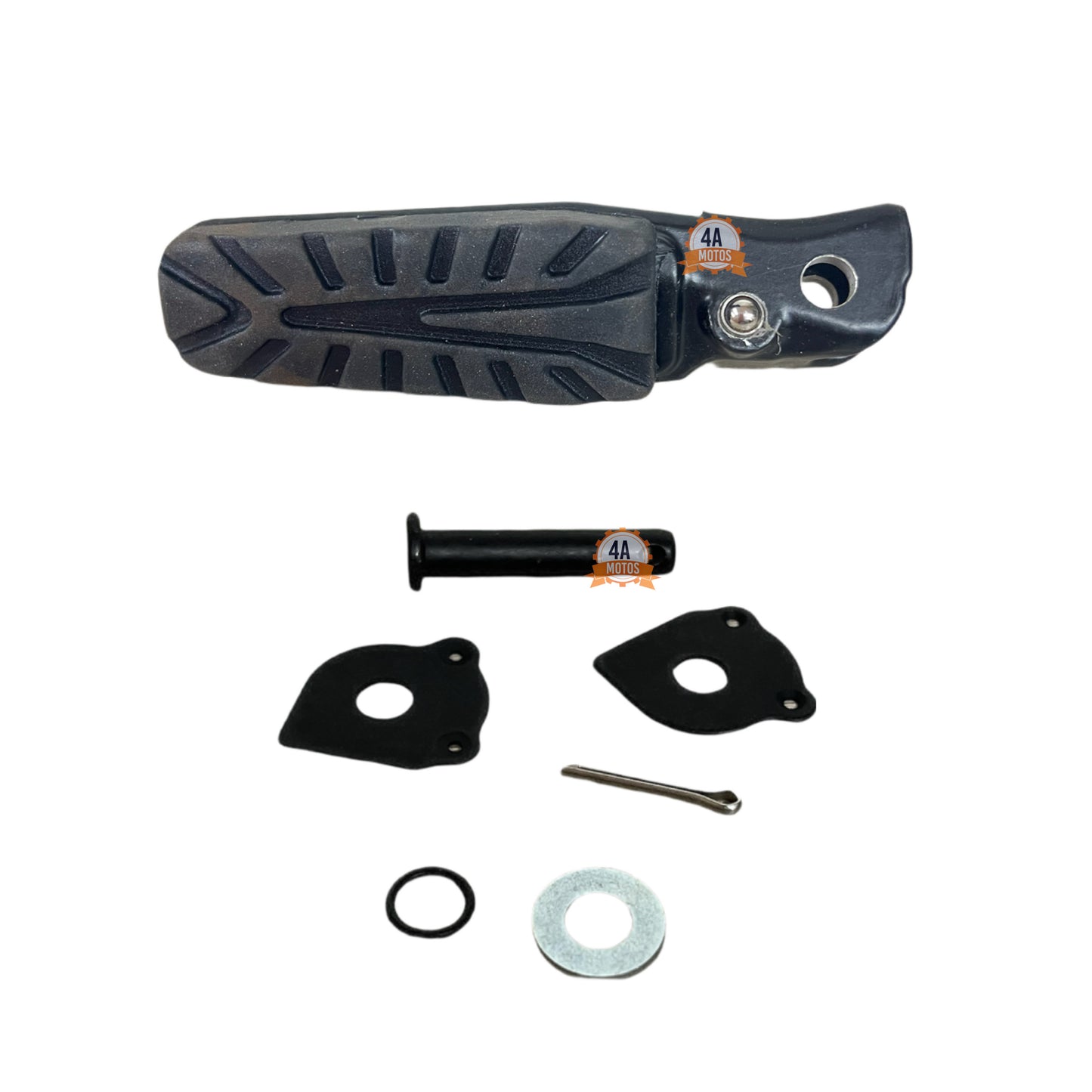 Posapie Trasero Izquierdo+ Pines Ktm Duke 200-250-390ag-ng