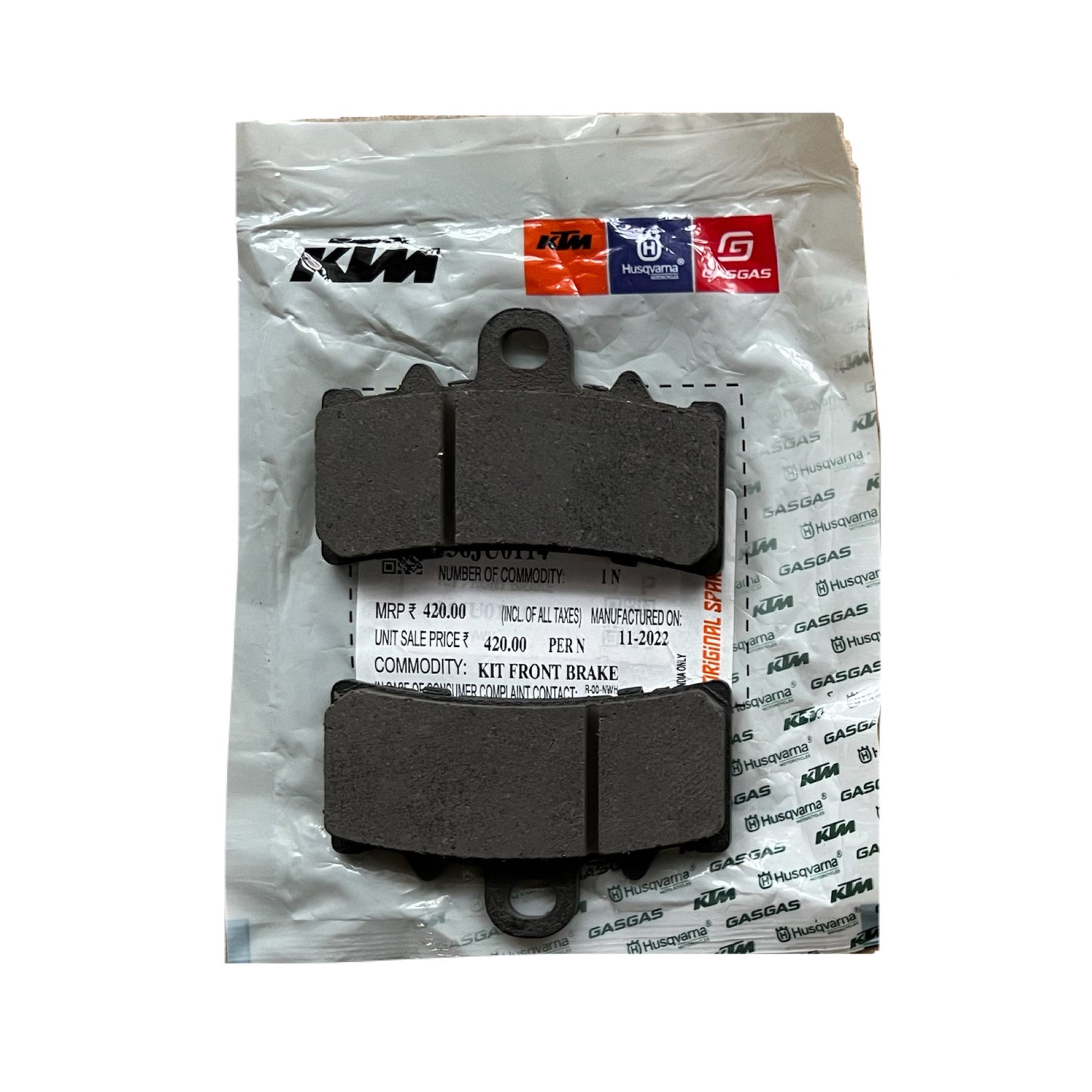 Pastillas Delanteras Husqvarna Svartpilen 200 / 401 Ktm