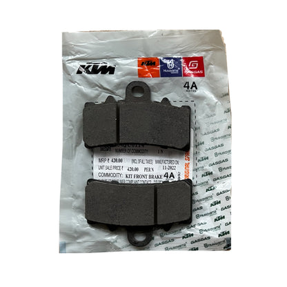 Pastillas Delanteras Original Ktm Duke 200-250-390 Clasic/ng