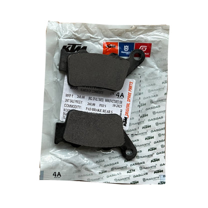 Pastillas Traseras Original Ktm Duke 250 / 390 Generación 3