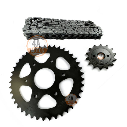 Kit Arrastre Ktm Duke 200 Ag -rc 200 Ag 6 Huecos Oring Hindu