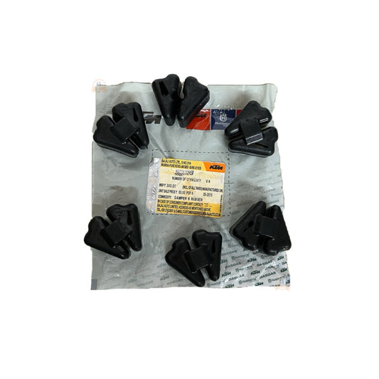 Kit Cauchos Antivibrante Campana-sproket Ktm 200-250-390 6h