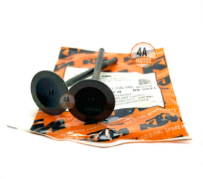 Válvulas De Escape Originales Ktm Duke 390 Ag / Ng / Adv.