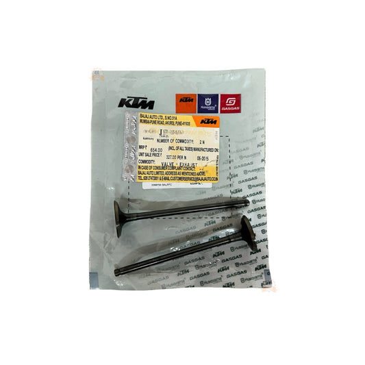 Valvulas De Escape Ktm Duke 250 G3 Original