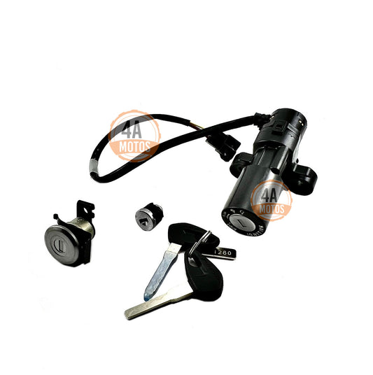 Kit Switch Encendido Completo  Dominar 250-400 V1-ug Bajaj