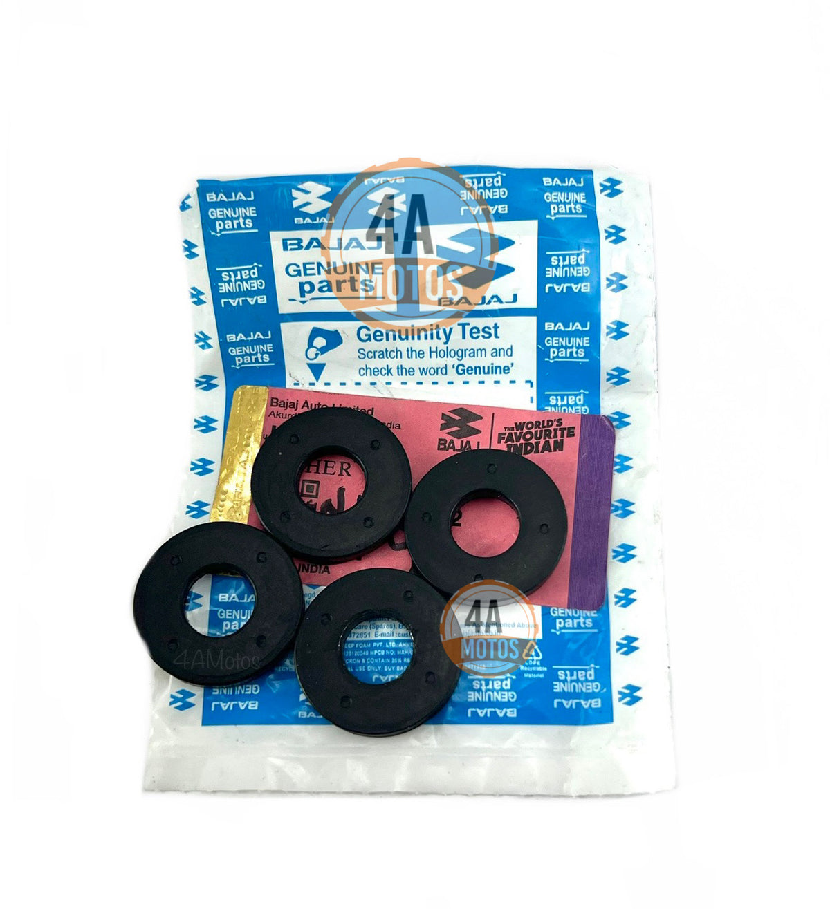 Arandela O Cauchos  Culatin * 4 Dominar 250 / 400 / Ug Bajaj