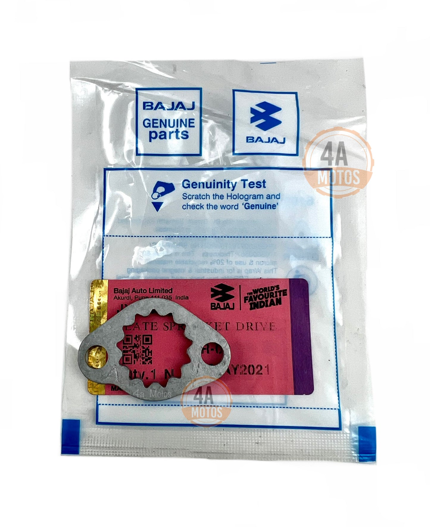 Arandela Piñon Delantero  Dominar 250-400 Ktm Duke 250-390